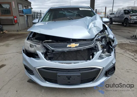 2017 Chevrolet Sonic Ls from USA, damaged, VIN 1G1JB5SH1H4163865